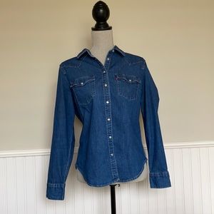 Levi’s denim shirt/jacket size large never worn no tags